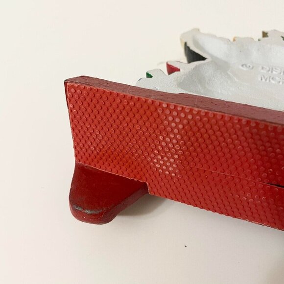 Vtg MCF Mickey Minnie Mouse Cast Iron Double Stocking Holder Flaws - Picture 12 of 16